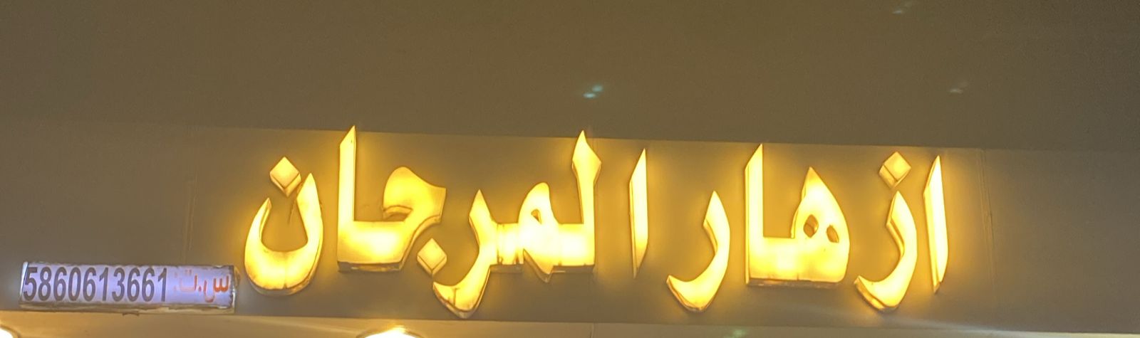 ازهار المرجان