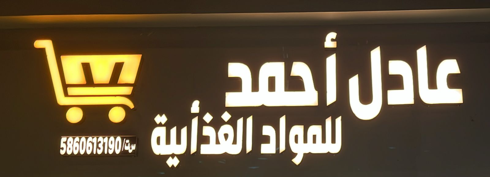 عادل أحمد للمواد الغذائية