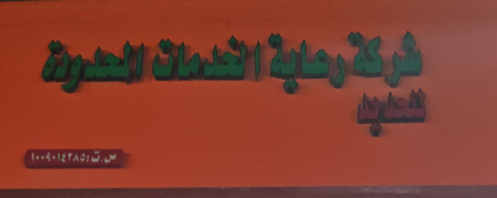 شركة رعاية الخدمات المحدودة للحديد