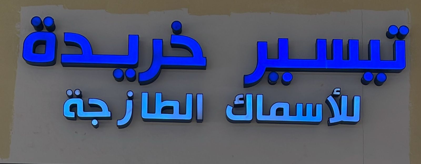 تيسير خريدة للأسماك الطازجة