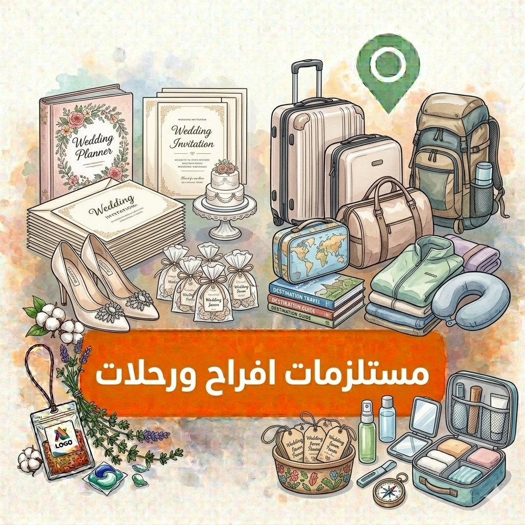 مستلزمات أفراح ورحلات